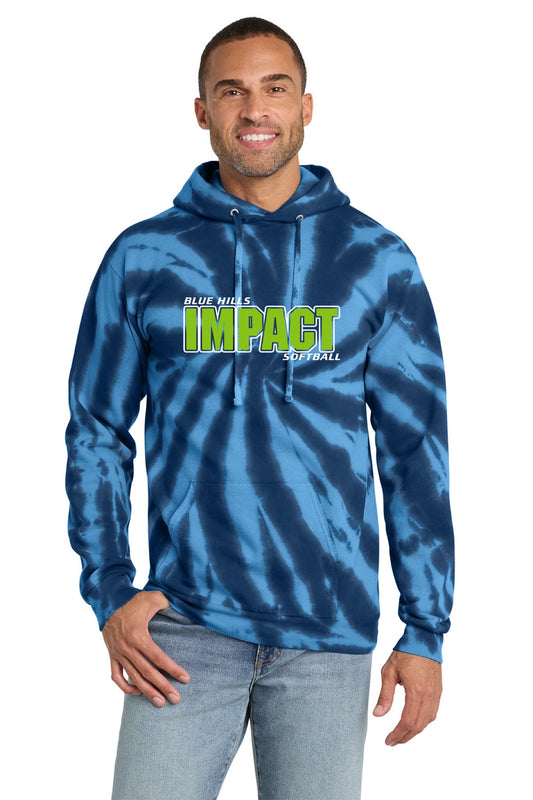 Port & Co™ Tie-Dye Pullover Hooded Sweatshirt | ADULT