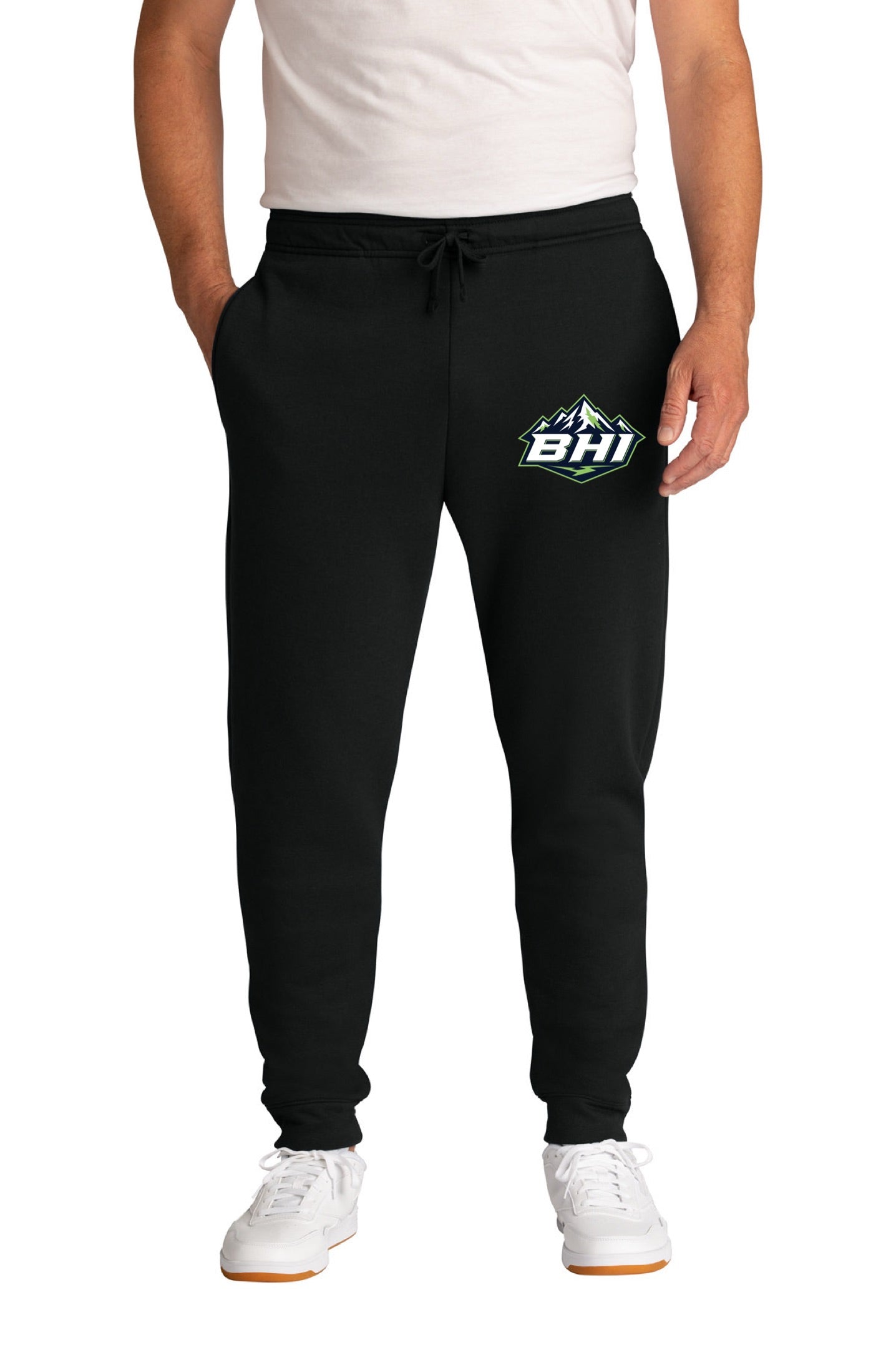 Port & Co™ Core Fleece Jogger | ADULT - GREEN IMPACT LOGO OR MOUNTAIN LOGO