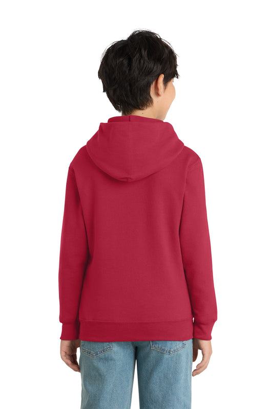 Port & Co™ Core Fleece Pullover Hooded Sweatshirt | YOUTH