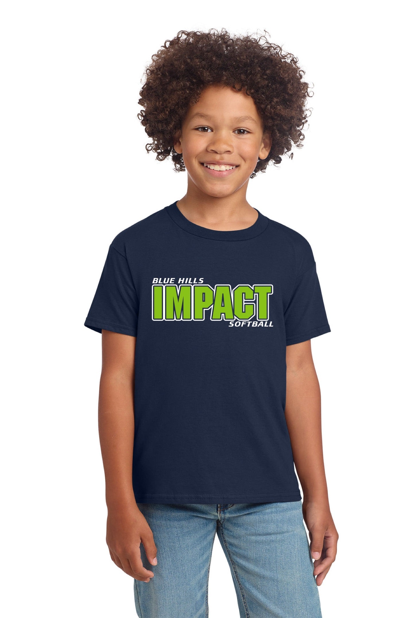 Gildan Softstyle® T-Shirt | YOUTH - GREEN IMPACT OG LOGO