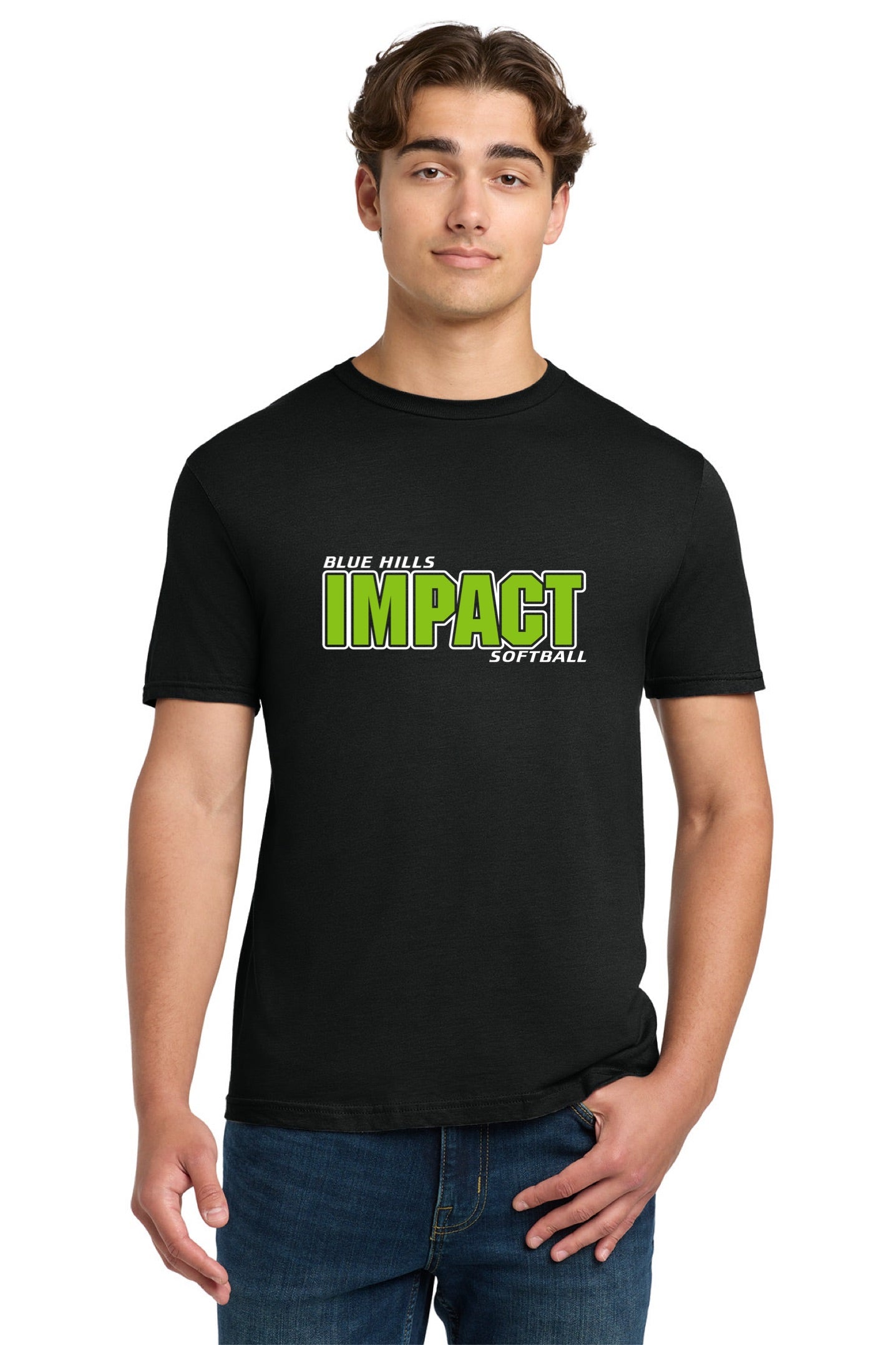 Gildan Softstyle® T-Shirt | ADULT - GREEN IMPACT LOGO