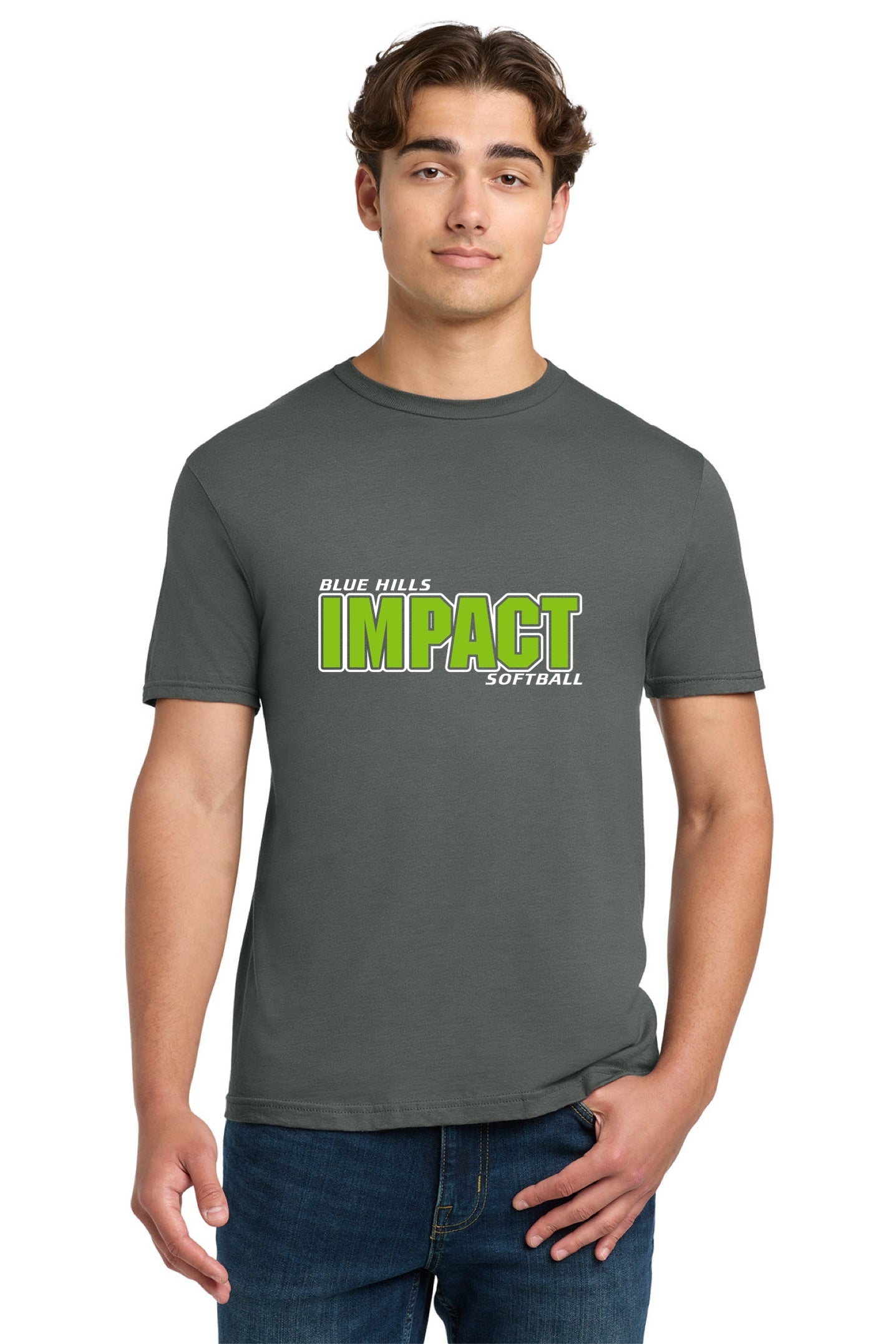Gildan Softstyle® T-Shirt | ADULT - GREEN IMPACT LOGO