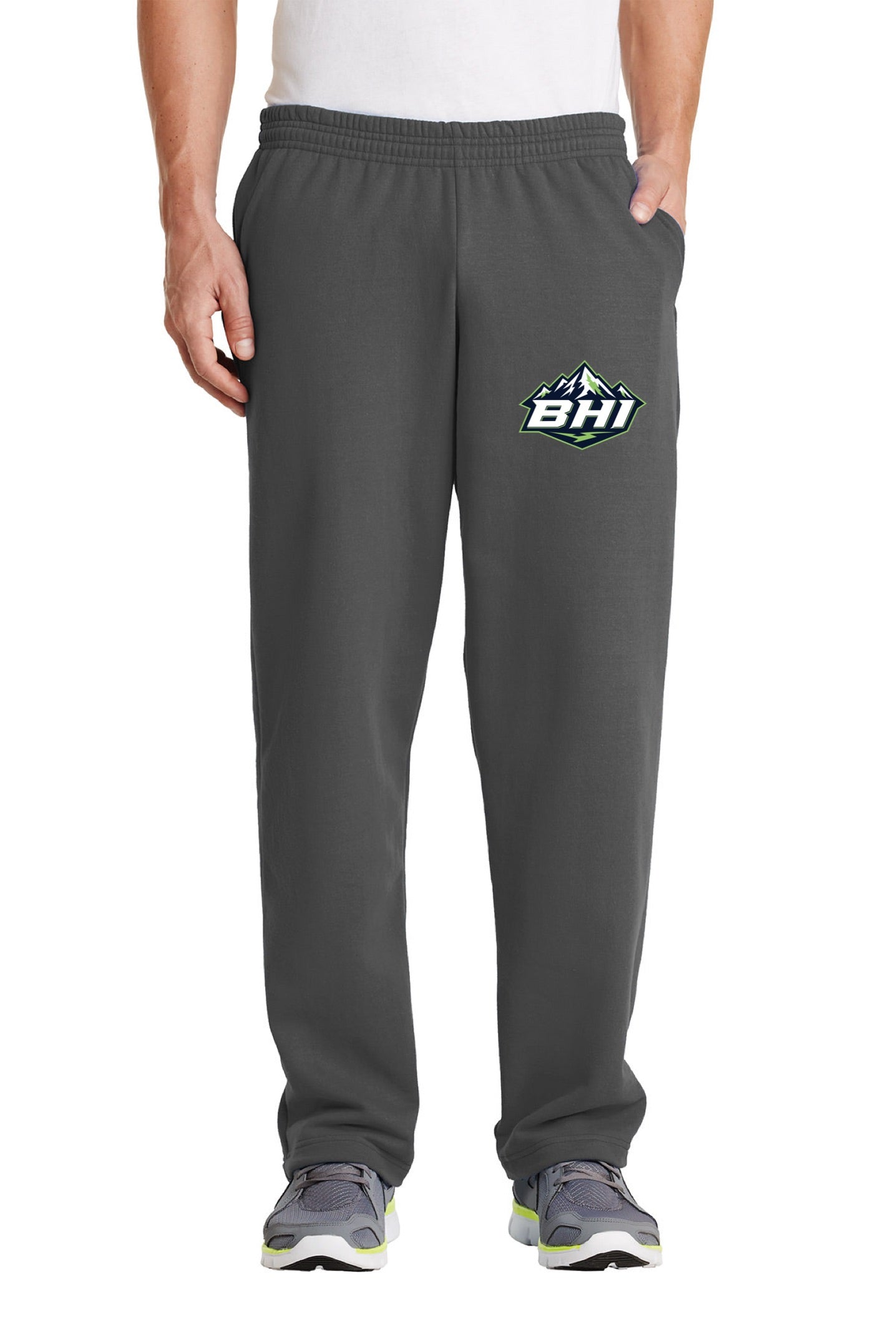 Port & Co™ Core Fleece Sweatpants | ADULT - GREEN IMPACT LOGO OR MOUNTAIN LOGO